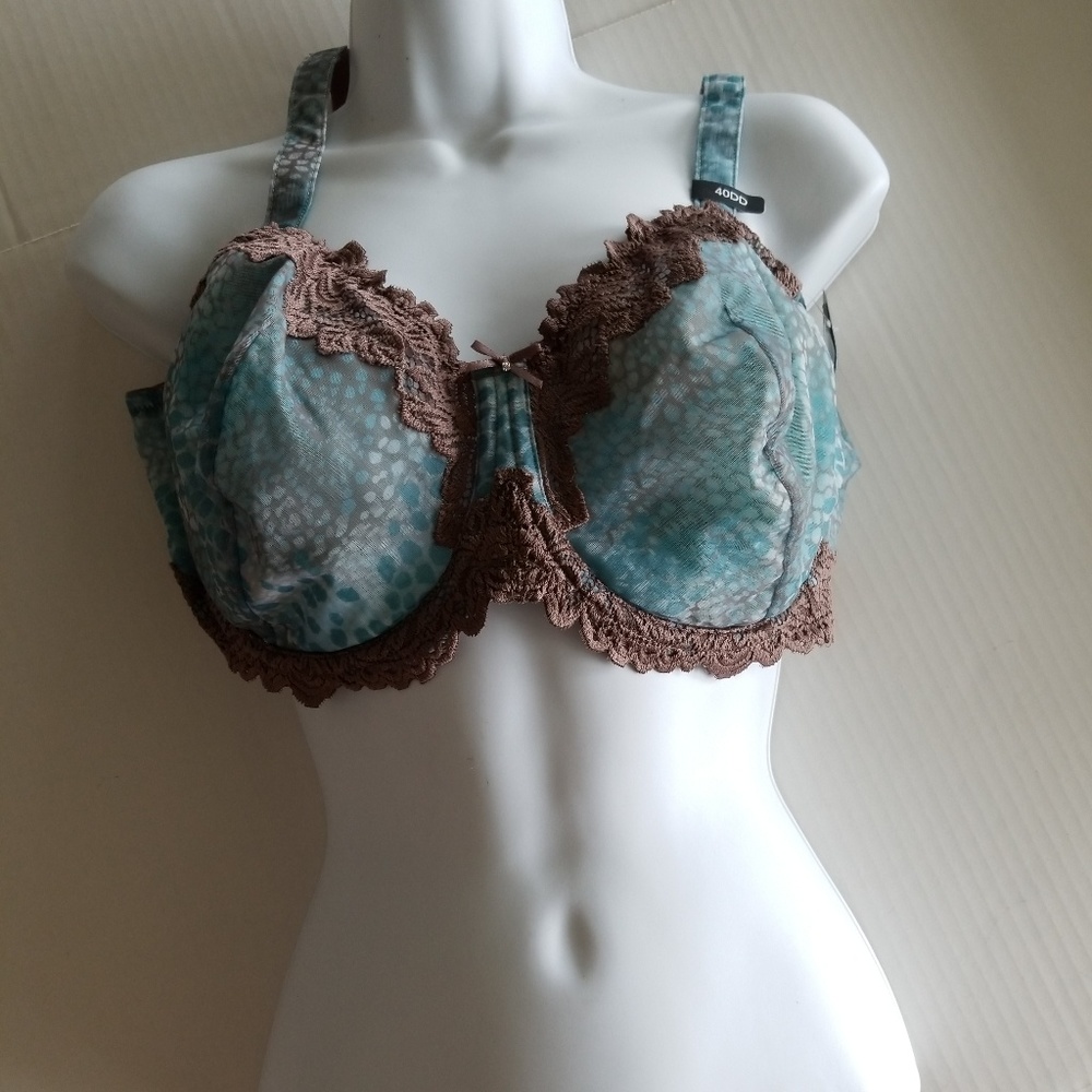 COPY - MODERN MOVEMENT U/W BRA NWT 40DD AQUA